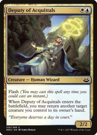 Deputy of Acquittals [Modern Masters 2017] MTG Single Magic: The Gathering  | Multizone: Comics And Games