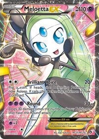 Meloetta EX (RC25/RC25) [Black & White: Legendary Treasures] Pokemon Single Pokémon  | Multizone: Comics And Games