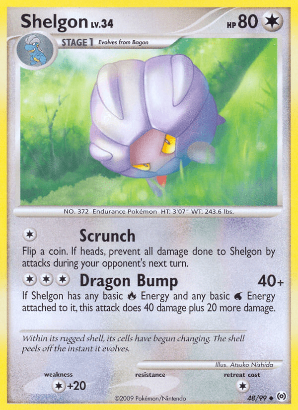 Shelgon (48/99) [Platinum: Arceus] Pokemon Single Pokémon  | Multizone: Comics And Games