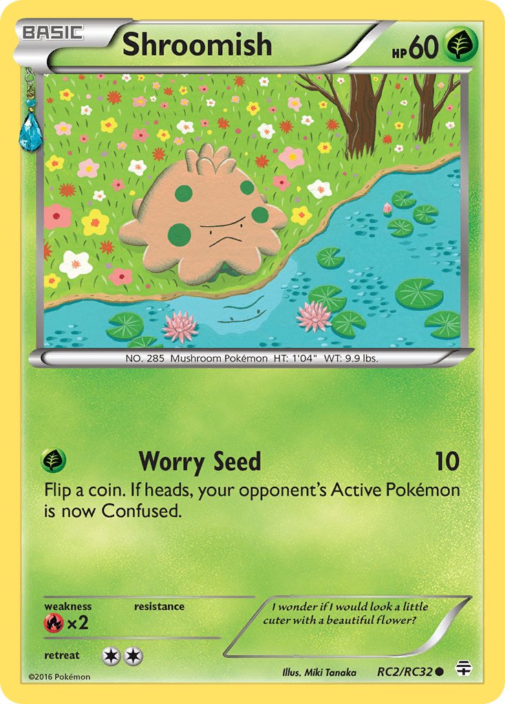 Shroomish (RC2/RC32) [XY: Generations] Pokemon Single Pokémon  | Multizone: Comics And Games