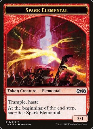 Spark Elemental Token [Ultimate Masters Tokens] MTG Single Magic: The Gathering  | Multizone: Comics And Games