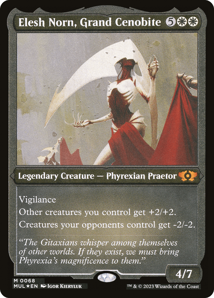 Elesh Norn, Grand Cenobite (Serialized) [Multiverse Legends] MTG Single Magic: The Gathering  | Multizone: Comics And Games