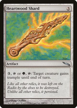 Heartwood Shard [Mirrodin] MTG Single Magic: The Gathering  | Multizone: Comics And Games