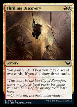 Thrilling Discovery [Strixhaven: School of Mages] MTG Single Magic: The Gathering  | Multizone: Comics And Games
