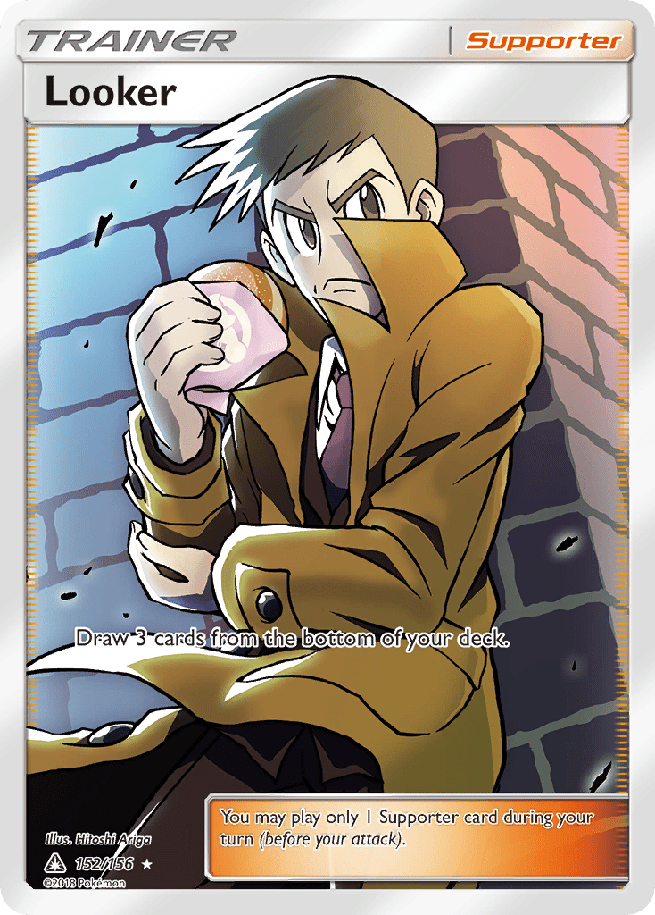 Looker (152/156) [Sun & Moon: Ultra Prism] Pokemon Single Pokémon  | Multizone: Comics And Games