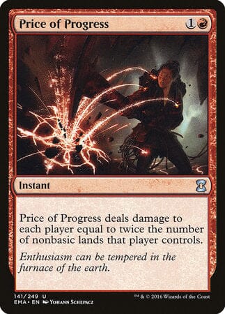 Price of Progress [Eternal Masters] MTG Single Magic: The Gathering  | Multizone: Comics And Games
