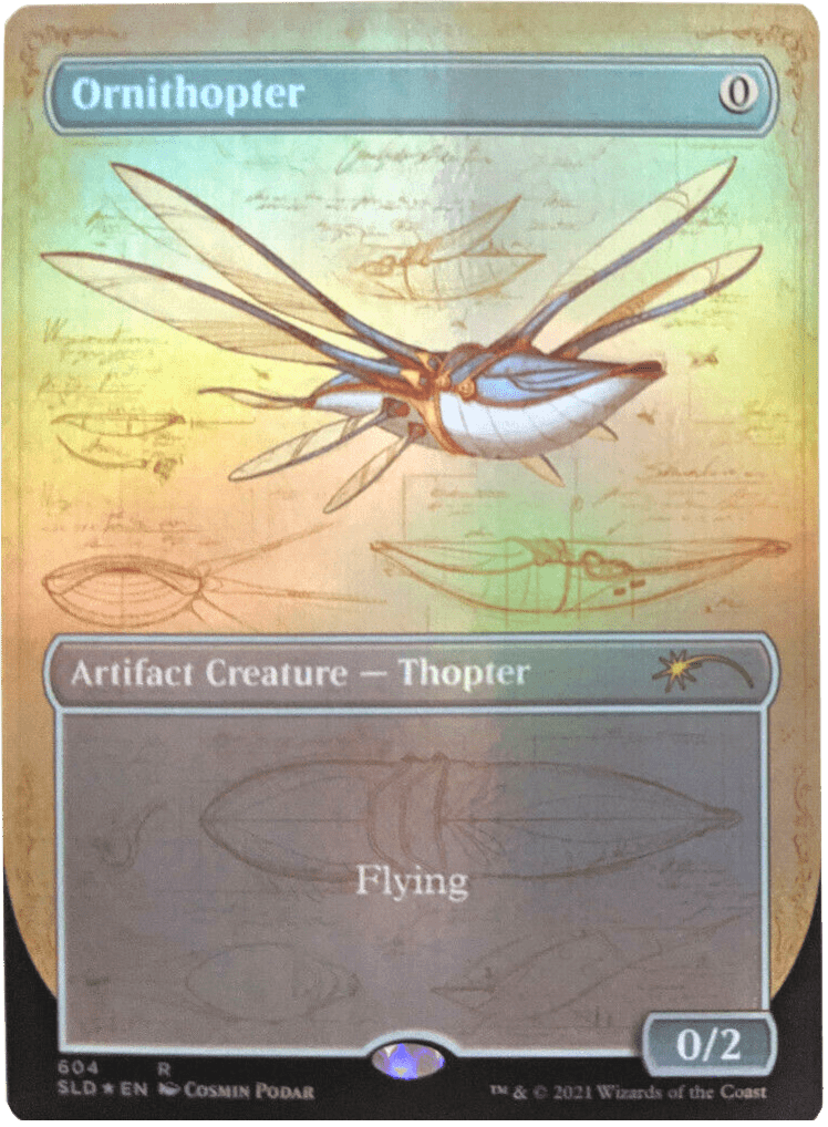 Ornithopter (Blueprint) [Secret Lair Drop Promos] MTG Single Magic: The Gathering  | Multizone: Comics And Games