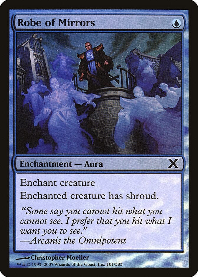 Robe of Mirrors (Premium Foil) [Tenth Edition] MTG Single Magic: The Gathering  | Multizone: Comics And Games
