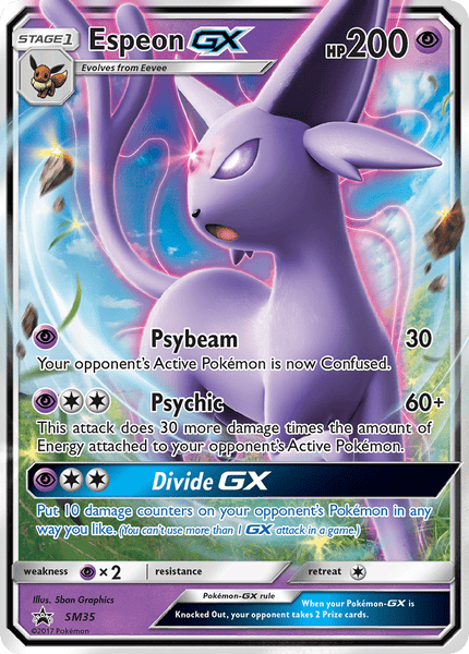 【美品英語版】エーフィGX SM35（Espeon GX SM35） b1551b3b-06dd-4250-9fa1-