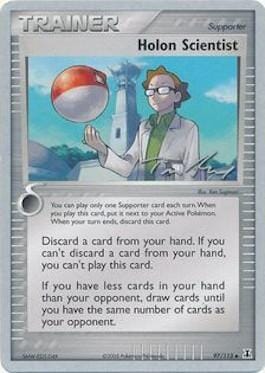Holon Scientist (97/113) (Legendary Ascent - Tom Roos) [World Championships 2007] Pokemon Single Pokémon  | Multizone: Comics And Games