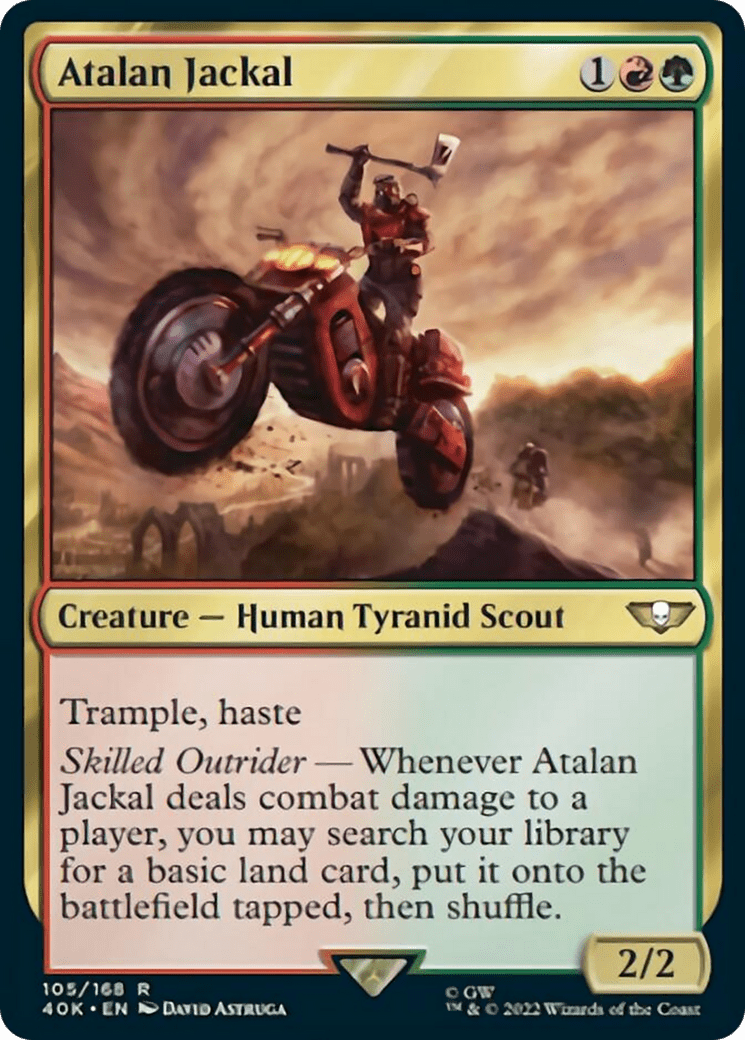 Atalan Jackal [Universes Beyond: Warhammer 40,000] MTG Single Magic: The Gathering  | Multizone: Comics And Games