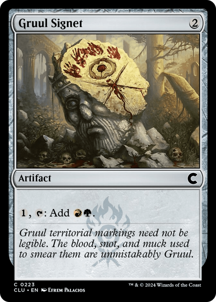 Gruul Signet [Ravnica: Clue Edition] MTG Single Magic: The Gathering  | Multizone: Comics And Games