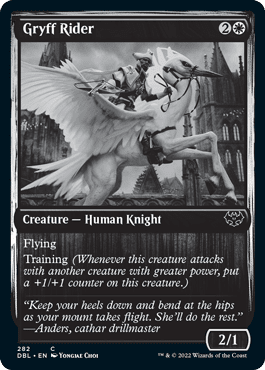 Gryff Rider [Innistrad: Double Feature] MTG Single Magic: The Gathering  | Multizone: Comics And Games