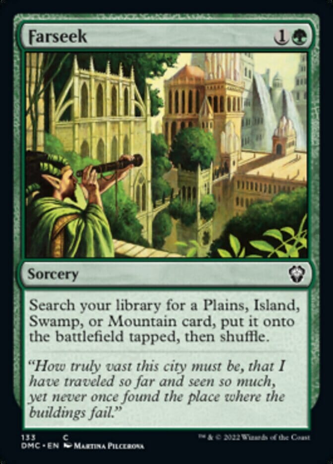 Farseek [Dominaria United Commander] MTG Single Magic: The Gathering  | Multizone: Comics And Games