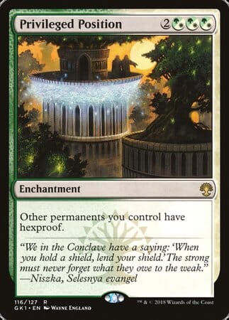 Privileged Position [GRN Guild Kit] MTG Single Magic: The Gathering  | Multizone: Comics And Games