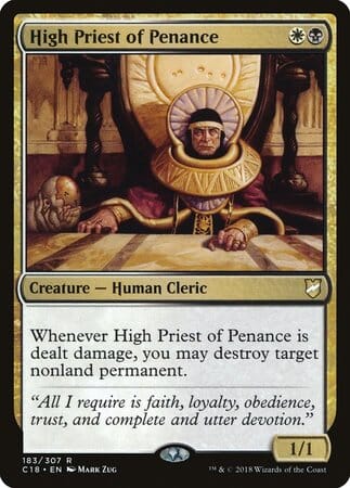 High Priest of Penance [Commander 2018] MTG Single Magic: The Gathering  | Multizone: Comics And Games