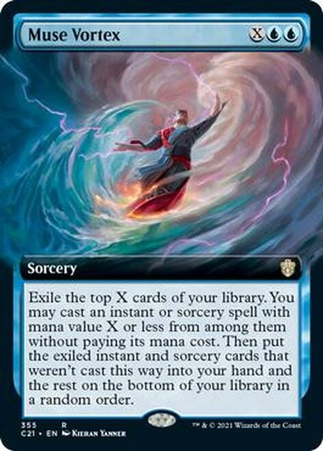 Muse Vortex (Extended) [Commander 2021] MTG Single Magic: The Gathering  | Multizone: Comics And Games