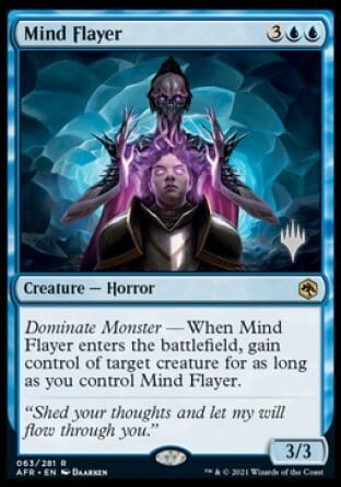 Mind Flayer (Promo Pack) [Dungeons & Dragons: Adventures in the Forgotten Realms Promos] MTG Single Magic: The Gathering  | Multizone: Comics And Games