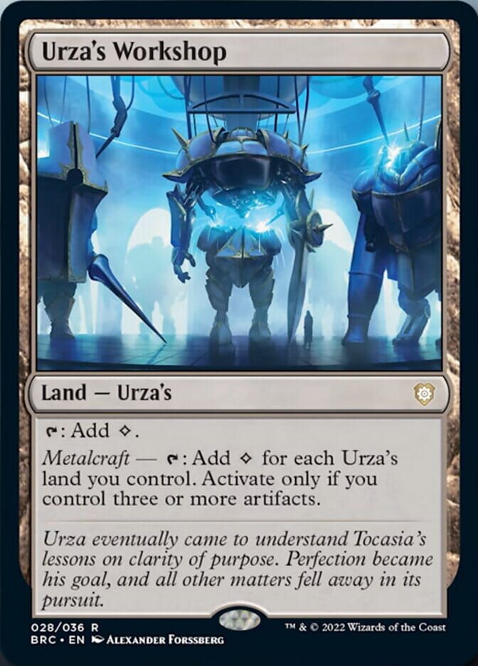 Urza's Workshop [The Brothers' War Commander] MTG Single Magic: The Gathering  | Multizone: Comics And Games