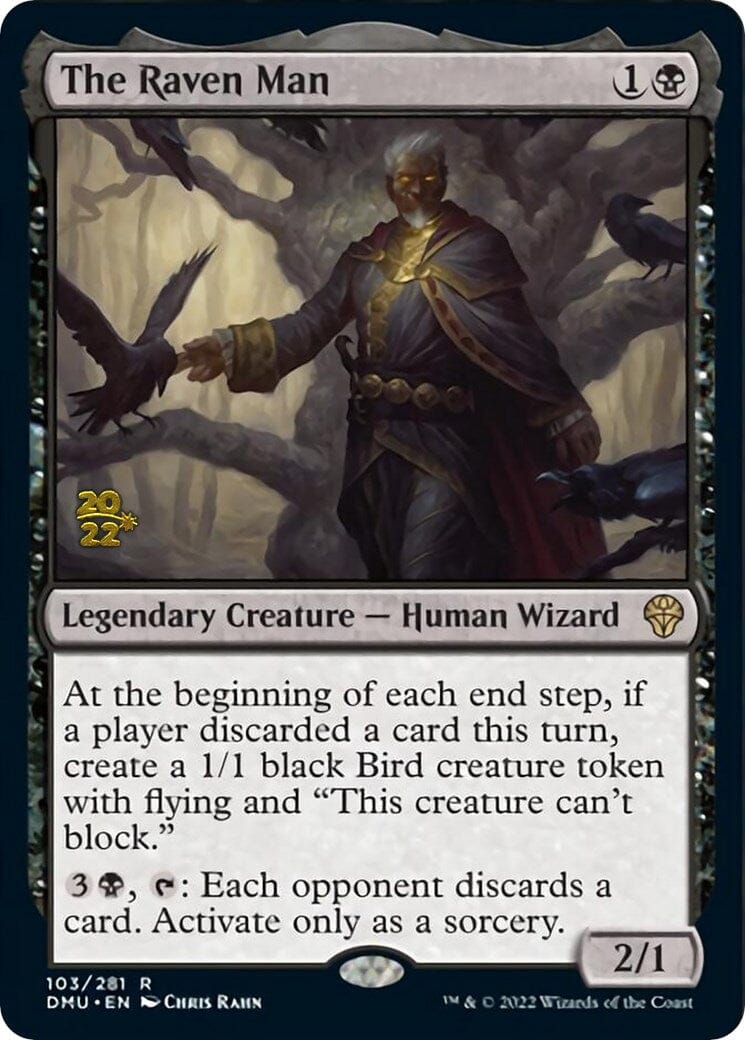 The Raven Man [Dominaria United Prerelease Promos] MTG Single Magic: The Gathering  | Multizone: Comics And Games