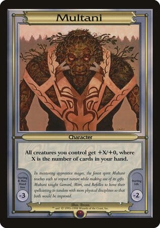 Multani (Oversize) [Vanguard Series] MTG Single Magic: The Gathering  | Multizone: Comics And Games