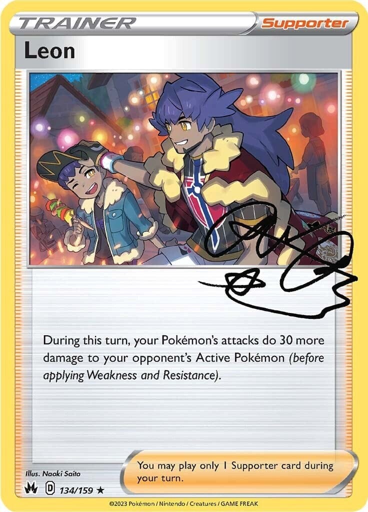 Leon (134/159) [Sword & Shield: Crown Zenith] Pokemon Single Pokémon  | Multizone: Comics And Games