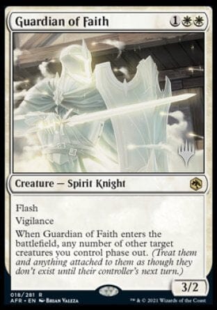 Guardian of Faith (Promo Pack) [Dungeons & Dragons: Adventures in the Forgotten Realms Promos] MTG Single Magic: The Gathering  | Multizone: Comics And Games