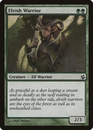 Elvish Warrior [Morningtide] MTG Single Magic: The Gathering  | Multizone: Comics And Games