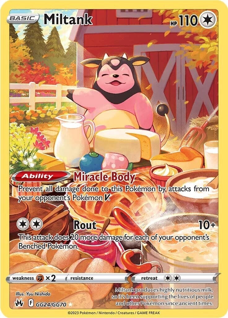 Miltank (GG24/GG70) [Sword & Shield: Crown Zenith] Pokemon Single Pokémon  | Multizone: Comics And Games