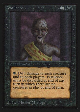 Pestilence (IE) [Intl. Collectors’ Edition] MTG Single Magic: The Gathering  | Multizone: Comics And Games