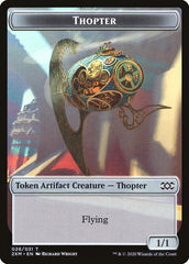 Myr (024) // Thopter (026) Double-sided Token [Double Masters Tokens] MTG Single Magic: The Gathering  | Multizone: Comics And Games