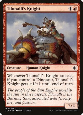 Tilonalli's Knight [Ixalan] MTG Single Magic: The Gathering  | Multizone: Comics And Games