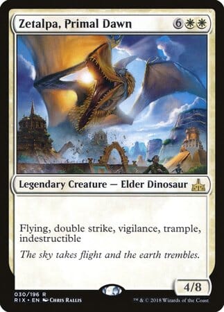 Zetalpa, Primal Dawn [Rivals of Ixalan Promos] MTG Single Magic: The Gathering  | Multizone: Comics And Games