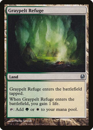 Graypelt Refuge [Duel Decks: Ajani vs. Nicol Bolas] MTG Single Magic: The Gathering  | Multizone: Comics And Games