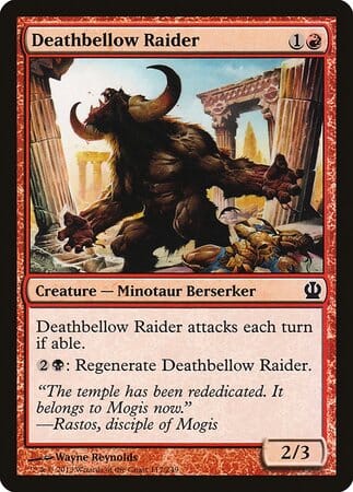 Deathbellow Raider [Theros] MTG Single Magic: The Gathering  | Multizone: Comics And Games
