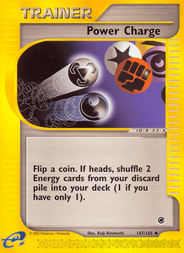 Power Charge (147/165) [Expedition: Base Set] Pokemon Single Pokémon  | Multizone: Comics And Games