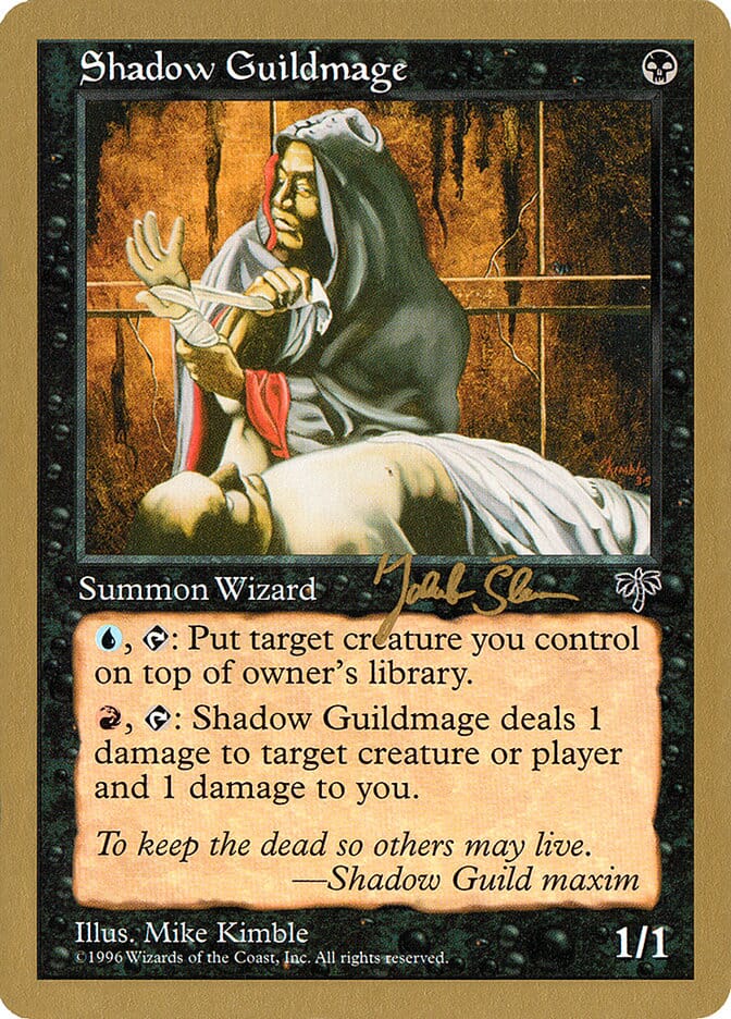 Shadow Guildmage (Jakub Slemr) [World Championship Decks 1997] MTG Single Magic: The Gathering  | Multizone: Comics And Games