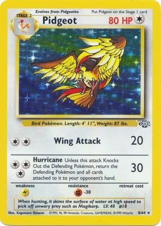 Pidgeot (8/64) [Jungle Unlimited] Pokemon Single Pokémon  | Multizone: Comics And Games