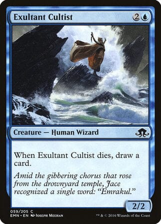 Exultant Cultist [Eldritch Moon] MTG Single Magic: The Gathering  | Multizone: Comics And Games