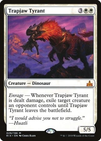 Trapjaw Tyrant [Rivals of Ixalan] MTG Single Magic: The Gathering  | Multizone: Comics And Games