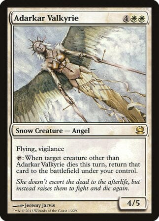 Adarkar Valkyrie [Modern Masters] MTG Single Magic: The Gathering  | Multizone: Comics And Games