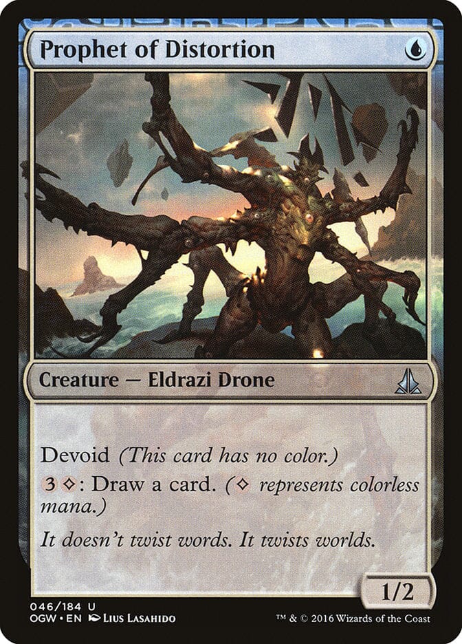 Prophet of Distortion [Oath of the Gatewatch] MTG Single Magic: The Gathering  | Multizone: Comics And Games