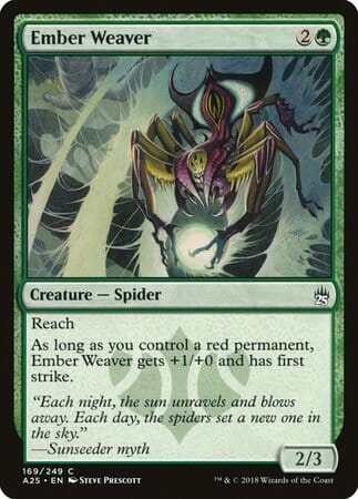 Ember Weaver [Masters 25] MTG Single Magic: The Gathering  | Multizone: Comics And Games