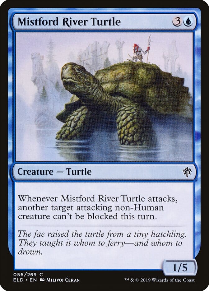 Mistford River Turtle [Throne of Eldraine] MTG Single Magic: The Gathering  | Multizone: Comics And Games