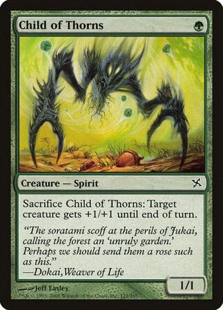 Child of Thorns [Betrayers of Kamigawa] MTG Single Magic: The Gathering  | Multizone: Comics And Games