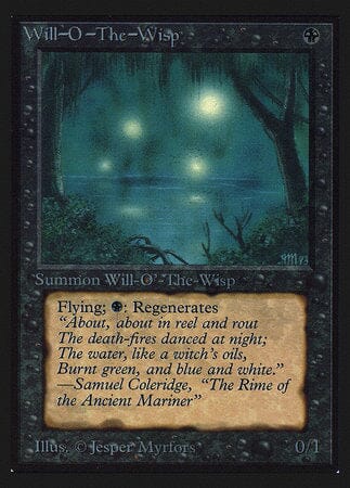 Will-o'-the-Wisp (IE) [Intl. Collectors’ Edition] MTG Single Magic: The Gathering  | Multizone: Comics And Games