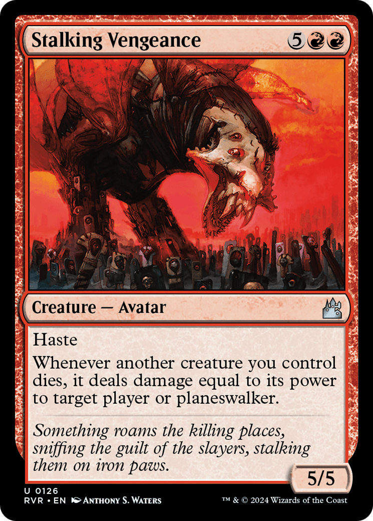 Stalking Vengeance [Ravnica Remastered] MTG Single Magic: The Gathering  | Multizone: Comics And Games