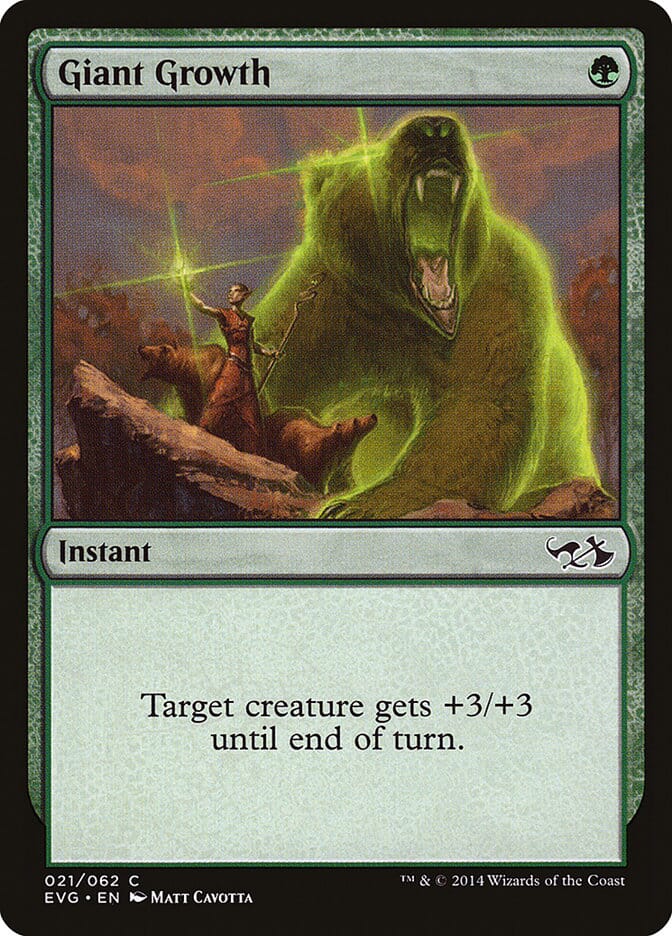 Giant Growth (Elves vs. Goblins) [Duel Decks Anthology] MTG Single Magic: The Gathering  | Multizone: Comics And Games