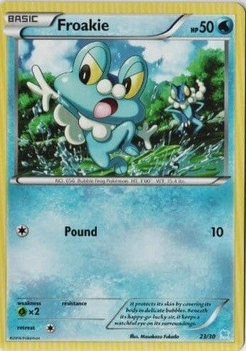 Froakie (23/30) [XY: Trainer Kit 3 - Suicune] Pokemon Single Pokémon  | Multizone: Comics And Games