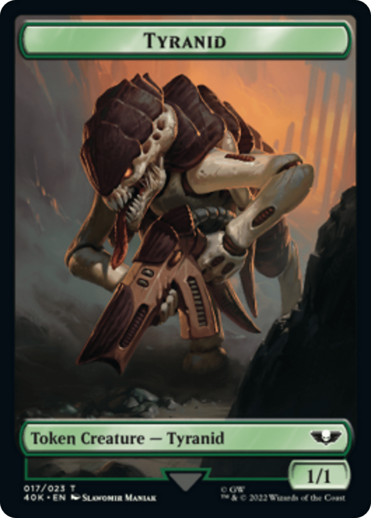 Tyranid (17) // Tyranid (18) [Universes Beyond: Warhammer 40,000 Tokens] MTG Single Magic: The Gathering  | Multizone: Comics And Games